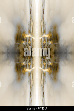 Specchio astratto sfondo immagine Foto Stock