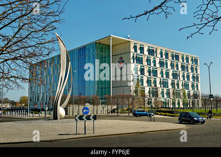 Sede della Greater Manchester forza di polizia a Central Park, Newton Heath. Foto Stock