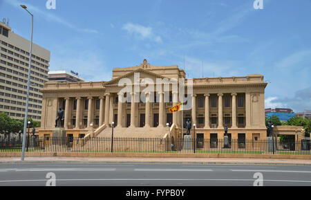 Il vecchio edificio del Parlamento, Fort, Colombo, Sri Lanka Foto Stock