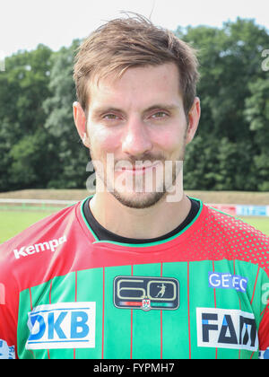 Michael Haaß (SC Magdeburg) Foto Stock