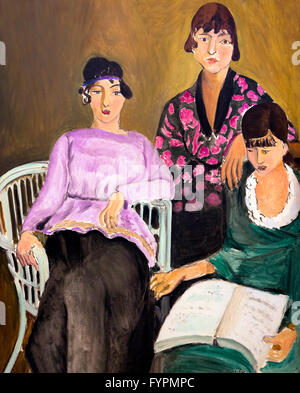 Le tre sorelle, Les Trois Soeurs, da Henri Matisse, da Henri Matisse, 1916-17, il Musee de L'Orangerie, Parigi, Francia, Europa Foto Stock