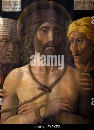 Ecce Homo, di Andrea Mantegna, 1493, il Musee Jacquemart-Andre, Parigi, Francia, Europa Foto Stock