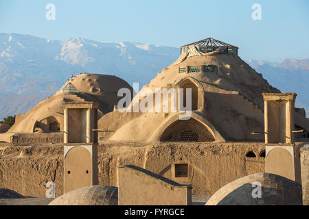 Kashan Bazaar tetto, Iran Foto Stock