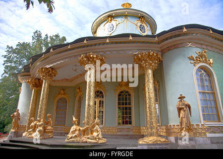 Sans Souci Palace, Potsdam, Germania Foto Stock