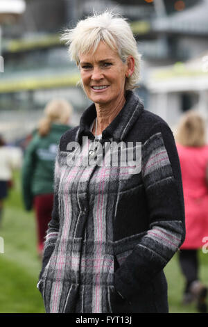 Al 2016 grand national presso l'Aintree Racecourse in Liverpool, UK. Foto Stock