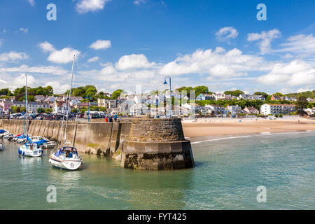 Saundersfoot - Pembrokeshire Foto Stock