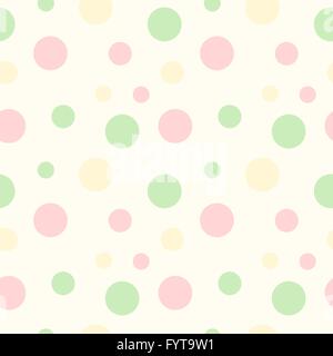 Modello senza giunture puntini bianchi, vettore Illustrazione Vettoriale