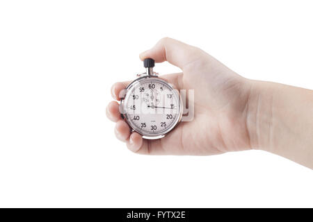 Cronometro analogico Foto Stock
