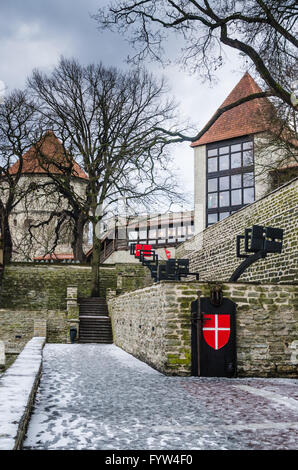 Il Giardino del Re danese a Tallinn in Estonia Foto Stock