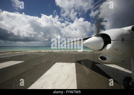 Sud America VENEZUELA LOS ROQUES AIRPORT Foto Stock