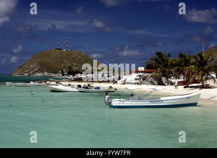 Sud America VENEZUELA LOS ROQUES ISOLA Foto Stock