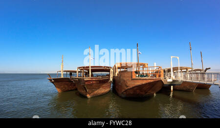 Imbarcazioni in legno Foto Stock