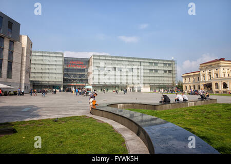 Galeria Krakowska shopping mall, centro di Cracovia, in Polonia Foto Stock