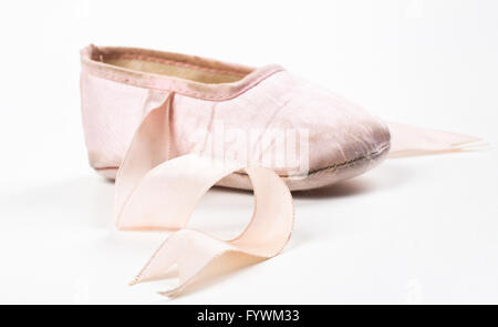 Unico balerina scarpa Foto Stock
