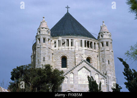 Dormition Abbey, Gerusalemme Foto Stock