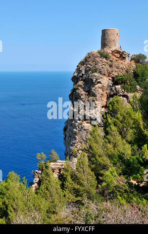 Mirador Torre del Verger, Mallorca, Spagna Foto Stock