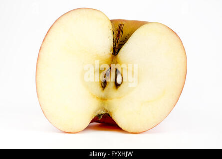 Mela affettata Foto Stock