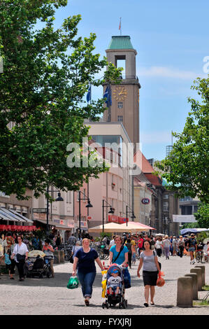 Carl-Schurz-Strasse, Spandau, Berlino, Germania Foto Stock