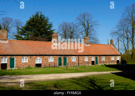 Alms House Tattershall Foto Stock