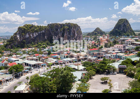 Moc figlio, Hui figlio, figlio di Kim montagne, montagne di marmo, Vietnam Foto Stock