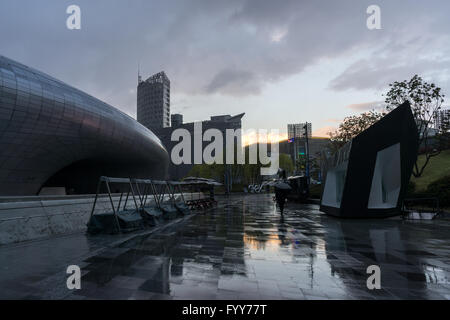 Progettazione di Dongdaemun Plaza Foto Stock