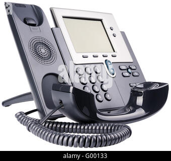 Telefono IP impostata Foto Stock