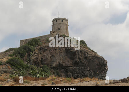 Rovine di Nora Foto Stock