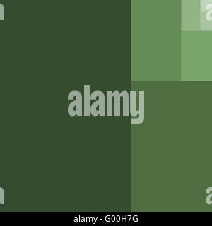 Oblongs in un quadrato Foto Stock