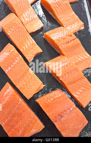 Immagine ravvicinata di pesce rosso Foto Stock