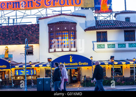 Il Fisherman's Grotto al Fisherman's Wharf di San Francisco in California Foto Stock