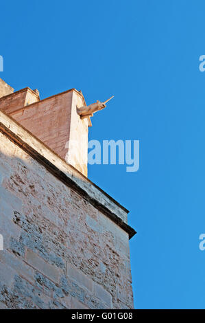 Menorca: Basilica Cattedrale di Ciutadella, la chiesa di Santa Maria, costruita nel 1287 sul sito di una vecchia moschea Foto Stock
