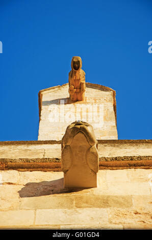 Menorca: Basilica Cattedrale di Ciutadella, la chiesa di Santa Maria, costruita nel 1287 sul sito di una vecchia moschea Foto Stock