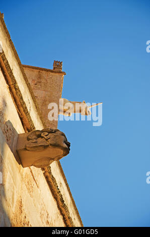 Menorca: Basilica Cattedrale di Ciutadella, la chiesa di Santa Maria, costruita nel 1287 sul sito di una vecchia moschea Foto Stock