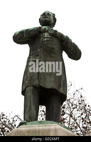 Le piastre sulla Dr-Karl-Lueger-Platz a Vienna, Austria, Europa Foto Stock