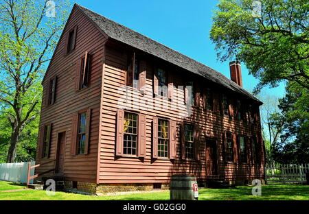 Bagno, North Carolina : C. 1774 telaio in legno Palmer-Marsh House, una delle più antiche dimore dimora nello stato * Foto Stock