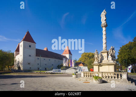 Castello rinascimentale Orth sul Danubio, Austria Inferiore, Austria Foto Stock