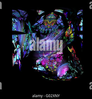 Abstract frattale Foto Stock