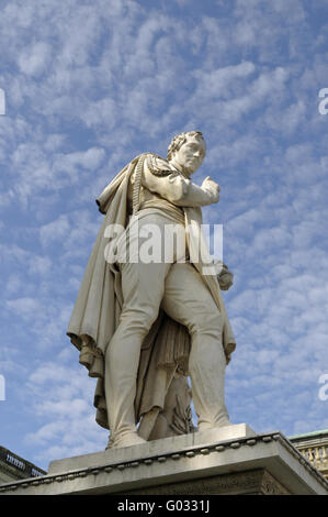 Scharnhorst Memorial Unter den Linden Foto Stock