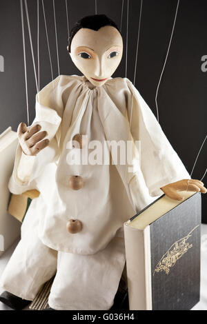 Il conferenziere declaims Foto Stock