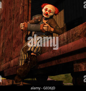 Orazio la Hobo Foto Stock