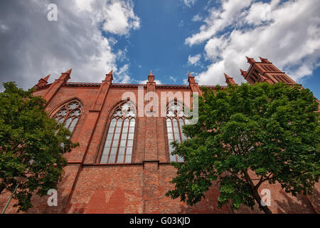 La Chiesa Friedrichswerdersche a Berlino, Germania Foto Stock