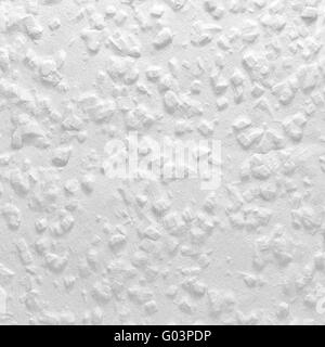 Bianco carta da parati ingrain Foto Stock