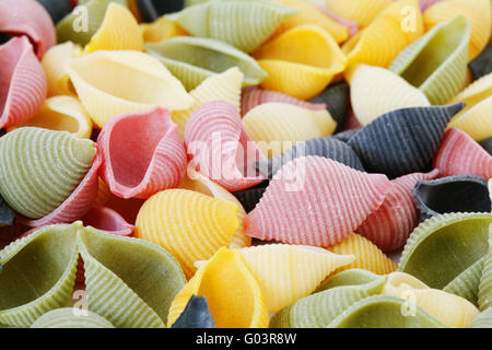 Colorfull pasta Foto Stock