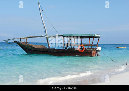 Zanzibar belle spiagge Foto Stock