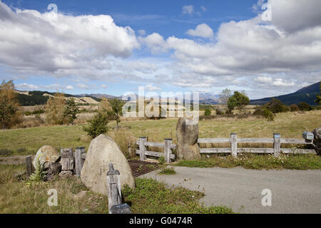 Paesaggio in Nuova Zelanda Foto Stock