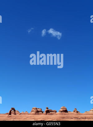 Delicate Arch Foto Stock