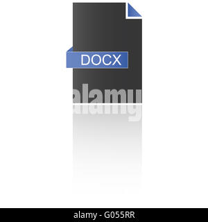 DOCX dati Foto Stock