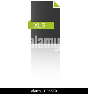 Dati XLS Foto Stock