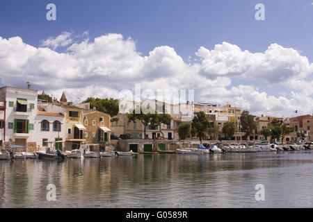 Porto di Portocolon, Mallorca, Maiorca, Baleari Foto Stock