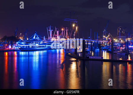 porta blu Foto Stock